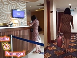 Indo Kenikmatan luar biasa cek in dengan Pramugari Cantik